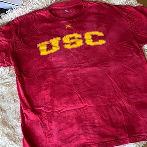 Tie dyed USC shirt